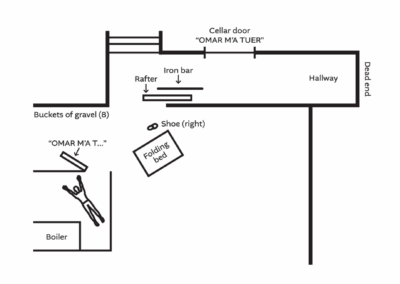 Map of a basement